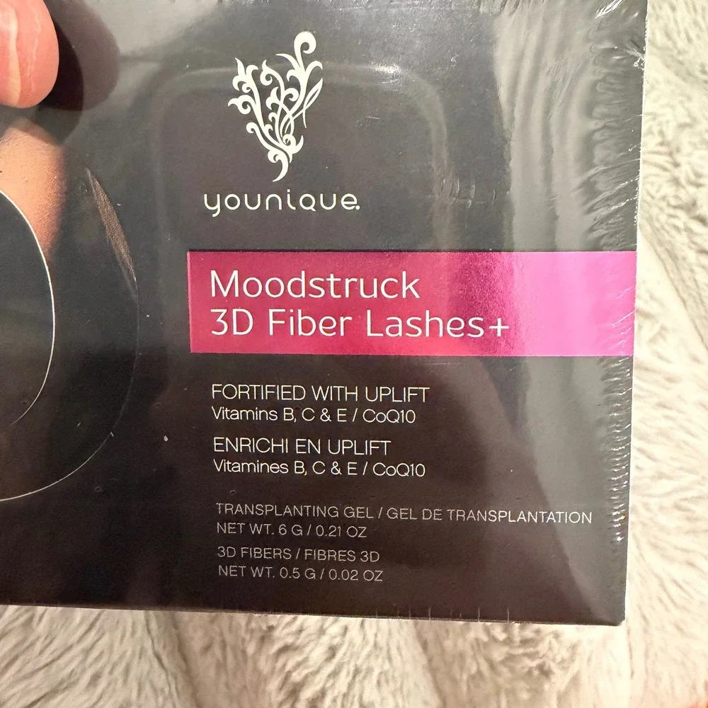 Younique Moodstruck 3D Fiber Lashes+ Mascara Kit Black US-11101-03 New Sealed